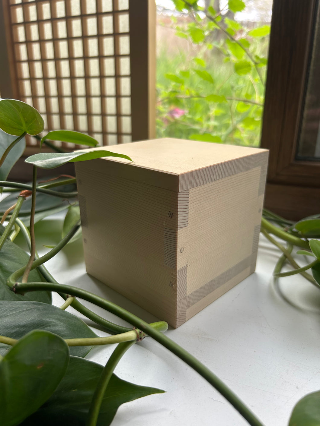 Hand Made Japanese Style Box - cosmetic seconds
